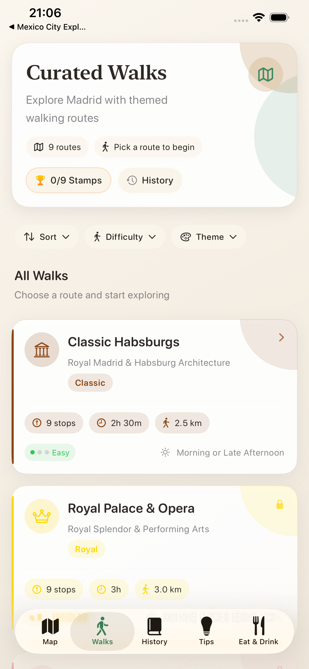 Walking Routes